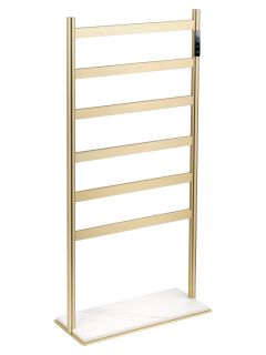 Напольный полотенцесушитель электрический Wonzon & Woghand Essen WW-A406-BG 47x95 см брашированное золото